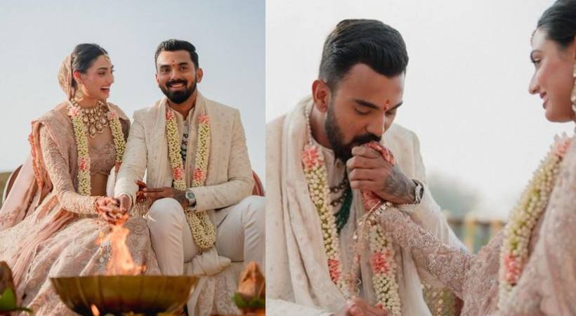 kl rahul athiya shetty wedding pics