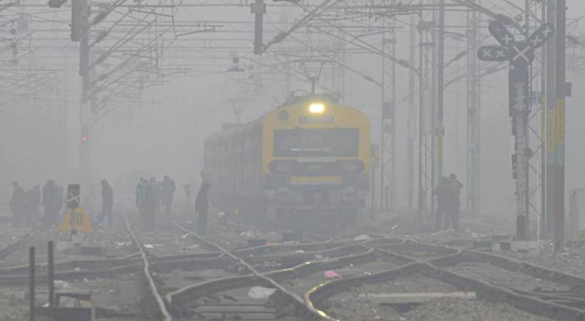 north india cold wave 260 trains cancelled