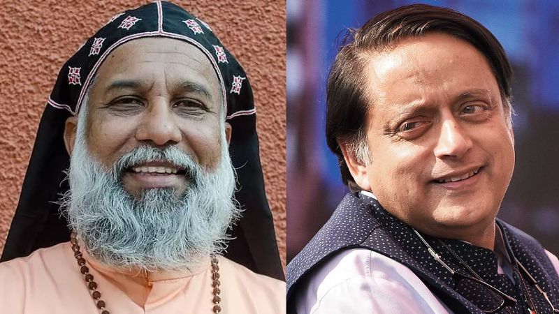 Baselios Cleemis bava support shashi tharoor mp