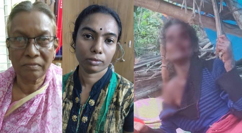 two arrested for attacking elderly woman Thrissur