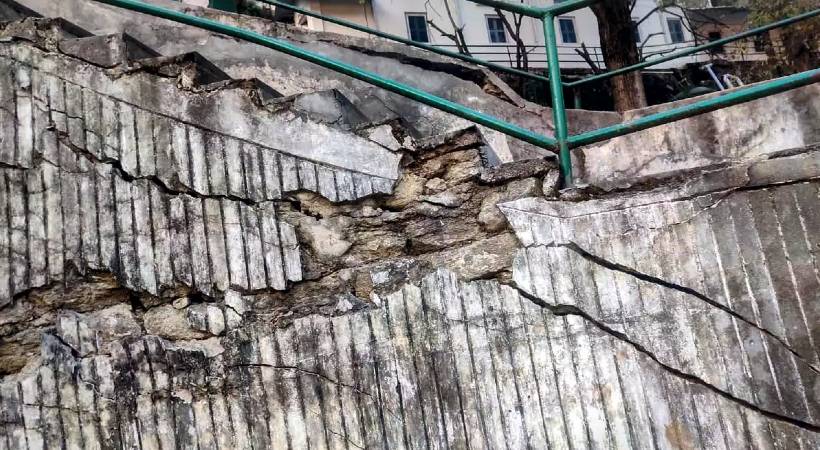 sankaracharya mat chief against joshimath sinking