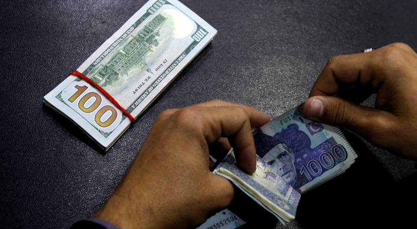 Pakistani Rupee Plunges to Record Low