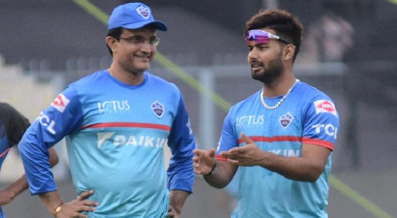 pant ipl sourav ganguly