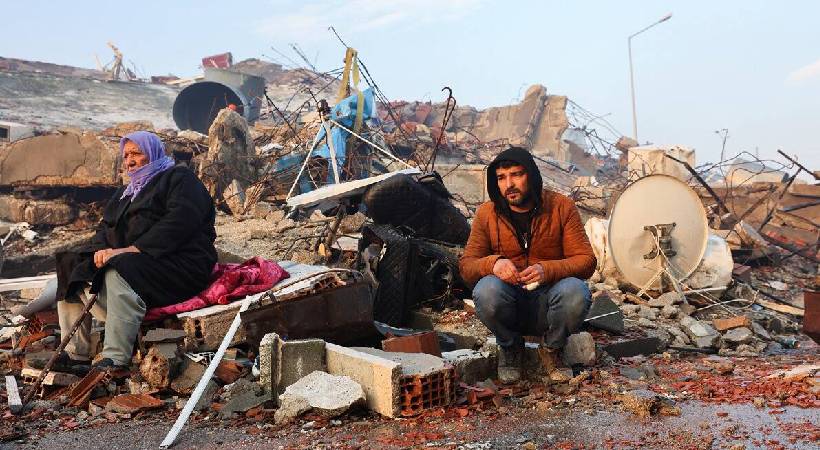 syria devastated in earthquake