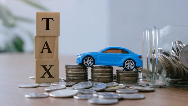 Change in tax rates for newly purchased vehicles