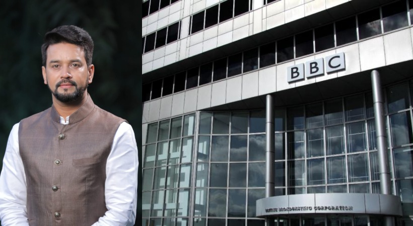 Anurag Thakur bbc raid is no attack against freedom of the press