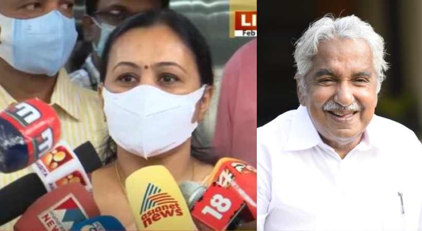 Veena George, OOmmen Chandy
