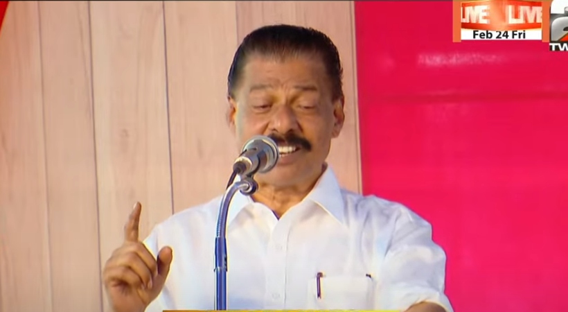 MV Govindan on CPIM