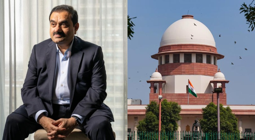 supreme court will consider plea against adani group today