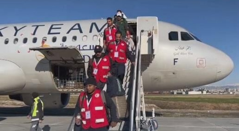 Saudi volunteers in Turkey