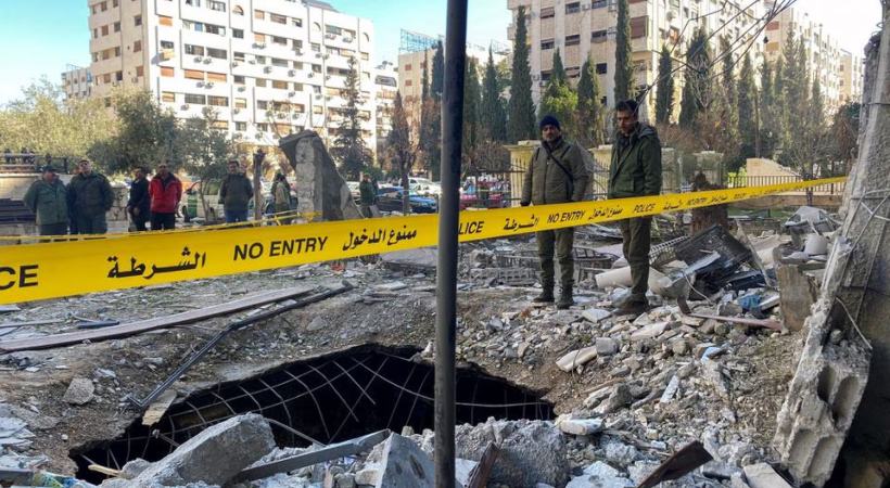 Five killed in Israeli air strikes on Syria’s capital