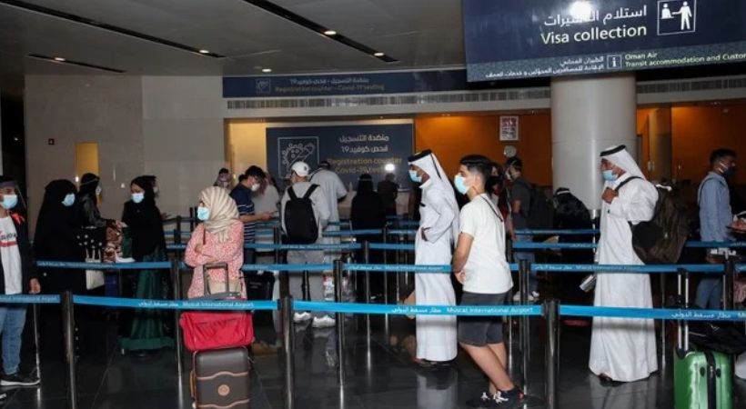 oman reduce basic salary for apply family visa