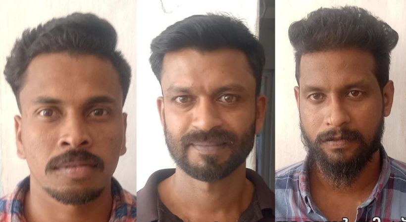 Three persons arrested for assaulting youth Kollam