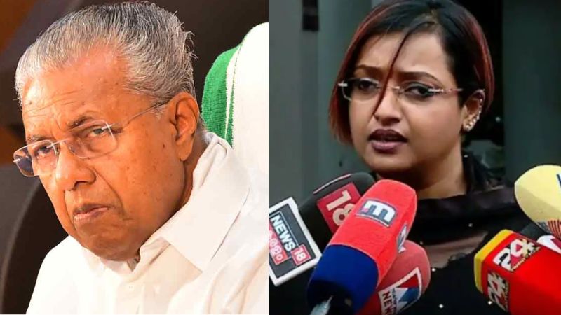 Swapna suresh against pinarayi vijayan and family in life mission case