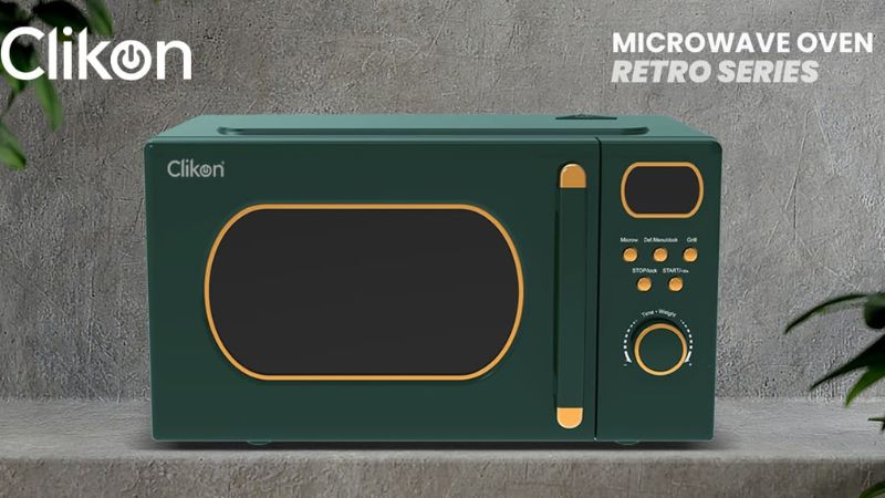Clikon Retro series microwave oven new launch