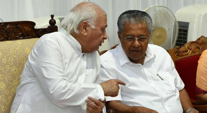 Governor Arif Mohammad Khan criticizes Pinarayi Vijayan