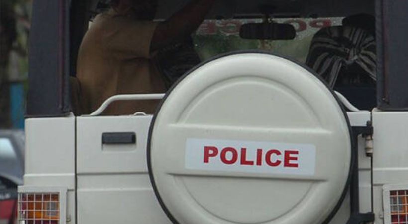 young man attacked Kasaragod Town Police Station si