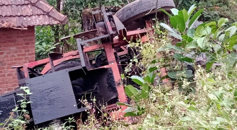 tractor accident youth died idukki