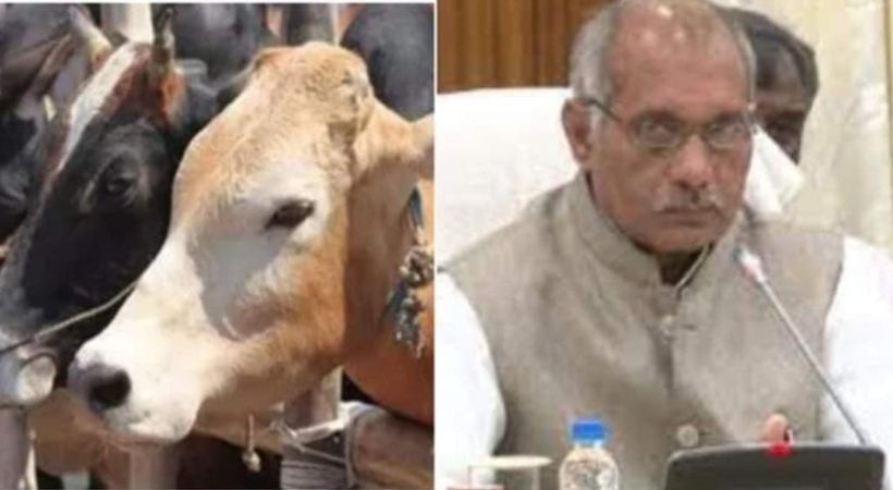cow hug will reduce bp dharam pal singh