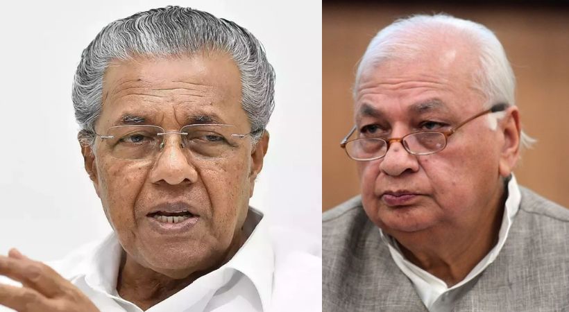 governor sent letter to pinarayi over signing bills passed by legislative assembly