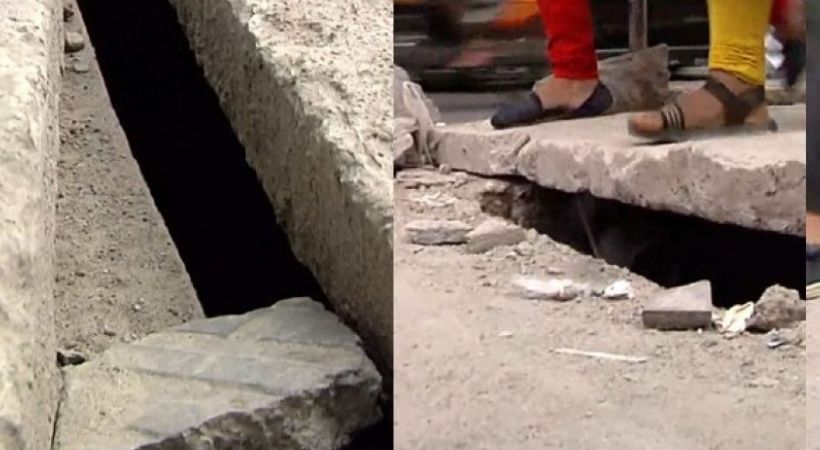 kodungallur slab collapsed woman injured
