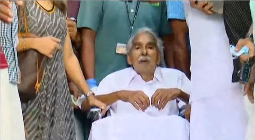 family did not deny the treatment; Oommen Chandy