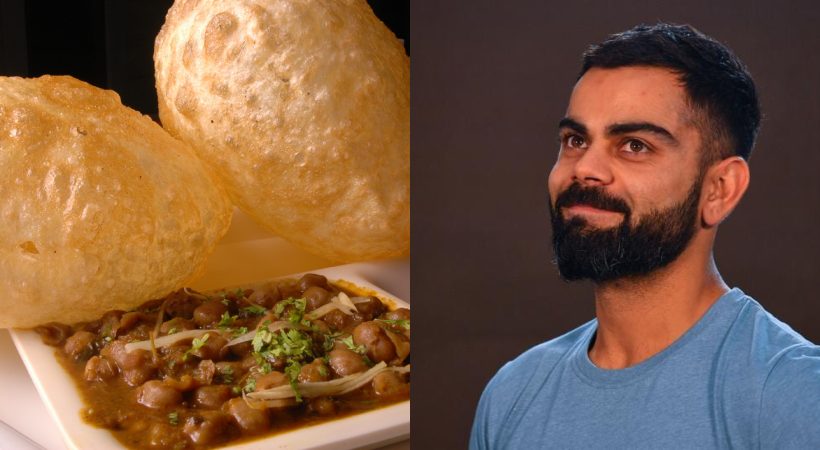 Virat Kohli and His Love for Chole Bhature viral video