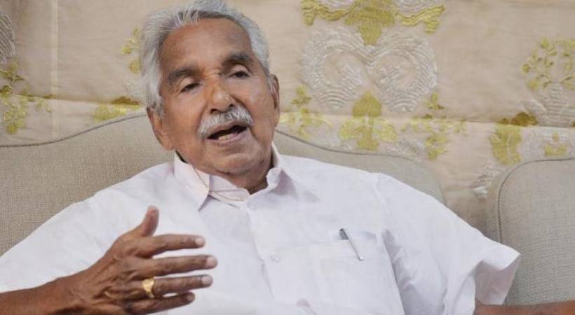 former cm oommen chandy will be transported to bengaluru