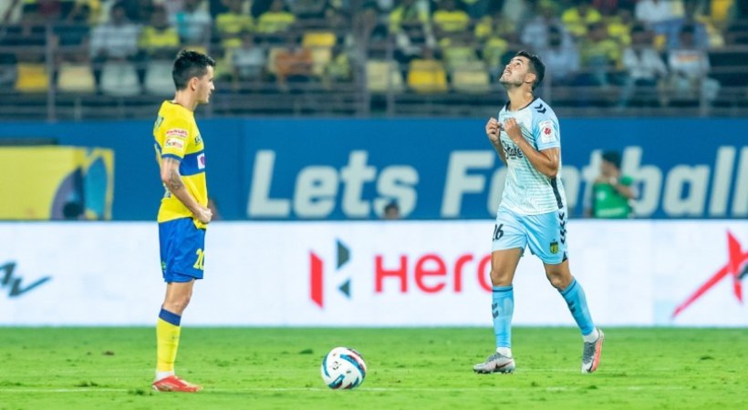 kerala blasters lost hyderabad
