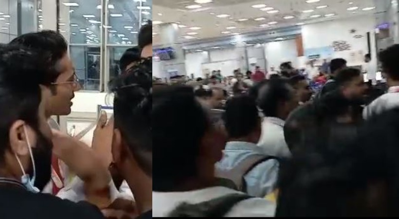kozhikode sharjah flight canceled