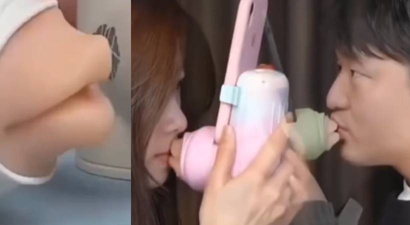 remote kissing device kissenger found by chines university
