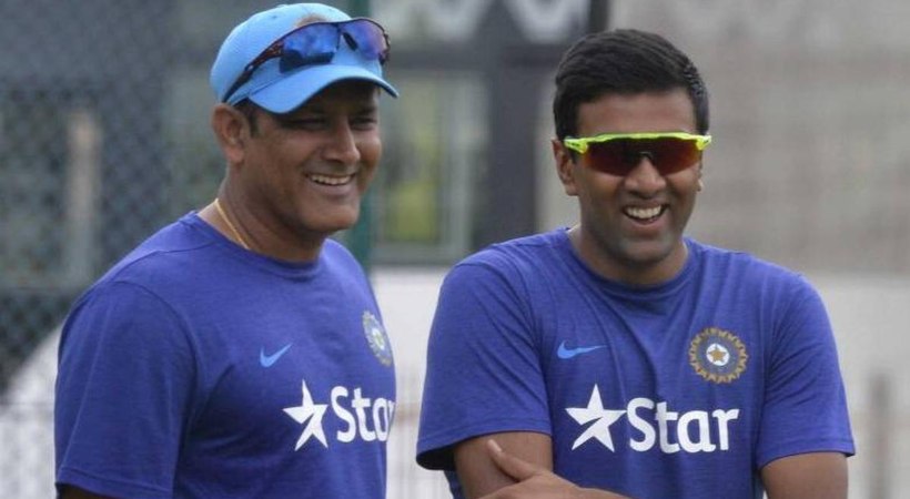 ashwin wicket kumble test