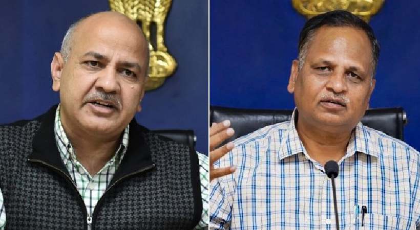 Manish Sisodia and Satyendar Jain resigned