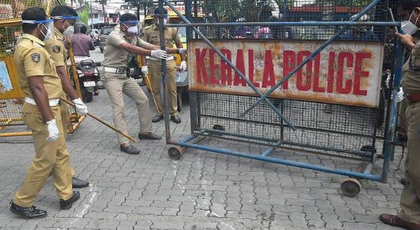 youth congress barricade alappuzha