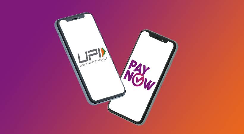 India UPI Singapore Paynow linkage