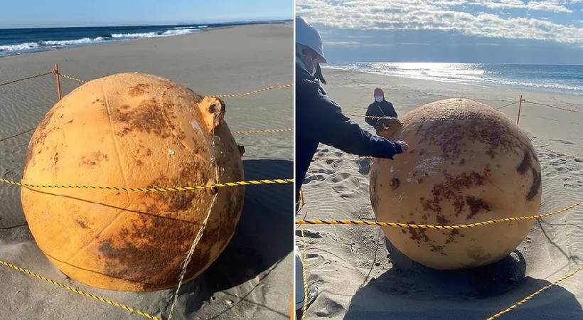 secret behind mystery orb on japan beach