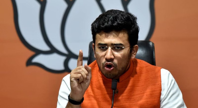 Tejasvi Surya accidentally opened IndiGo flight’s emergency exit: Govt in Parliament