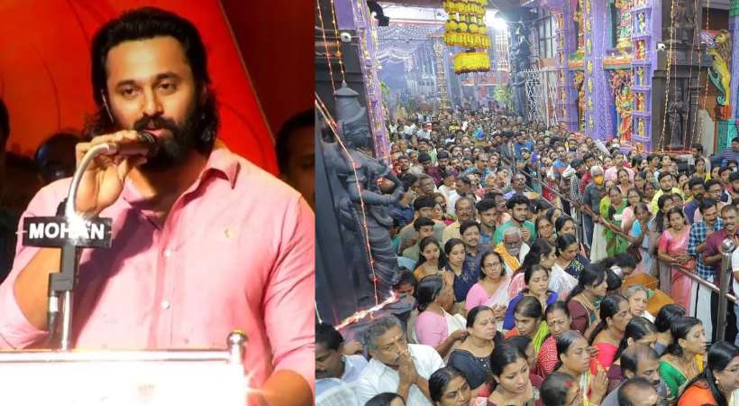 unnimukundan on attukal pongala 2023