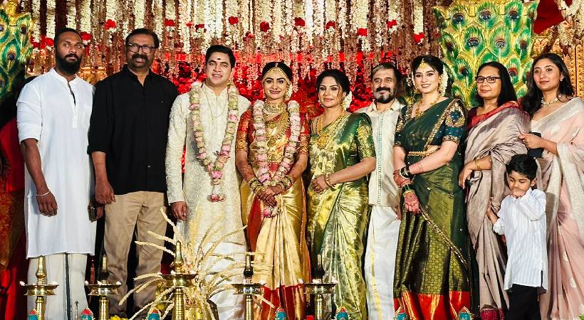 asha sarath daughter actress uthara wedding pics