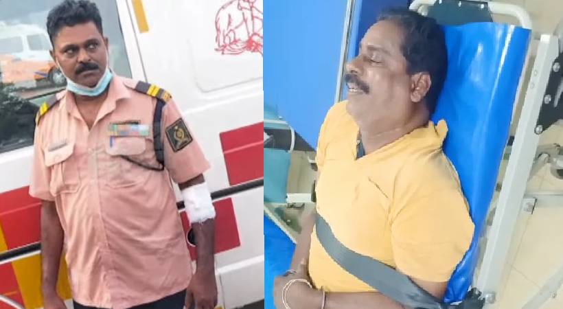 kayamkulam taluk hospital patient attacked officers