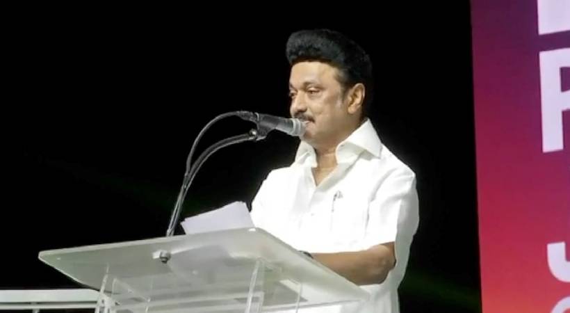 MK Stalin malayalam speech