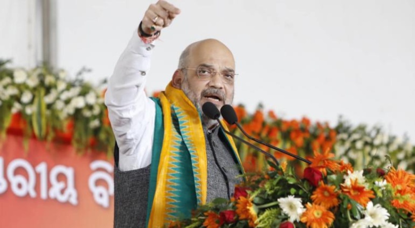 Amit Shah speaking