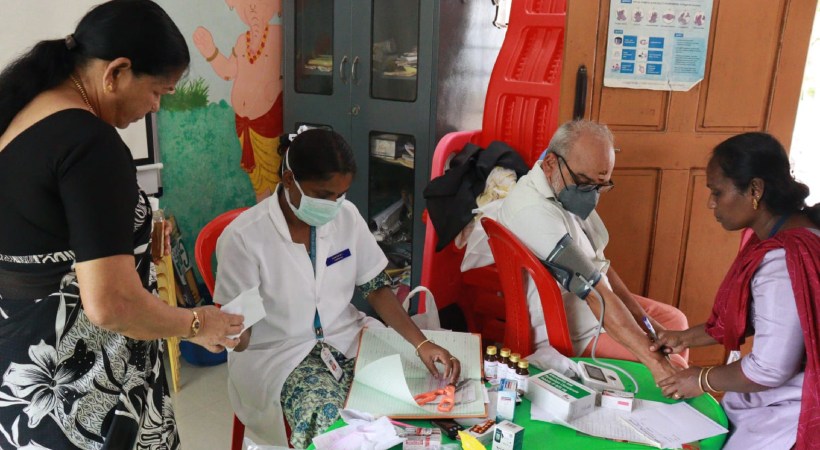 Brahmapuram Health Survey was started and data of 1576 people were collected