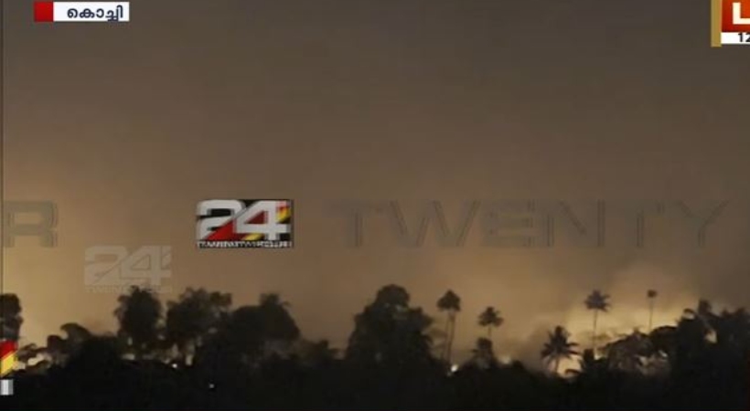 Brahmapuram waste plant fire