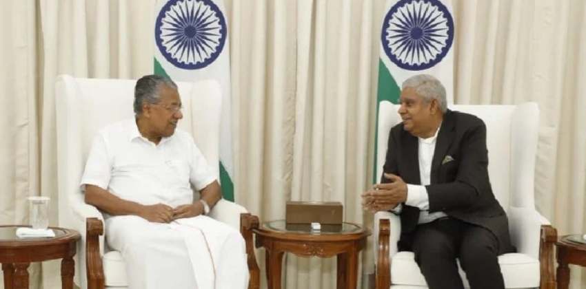 Chief Minister Pinarayi Vijayan visited the Vice President in Delhi