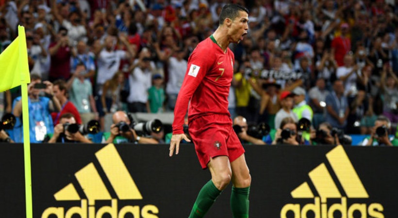 Cristiano Ronaldo celebration