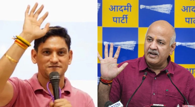 Devendra sharma and Manish Sisodia