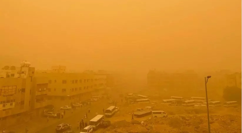 Dust Storm at Saudi