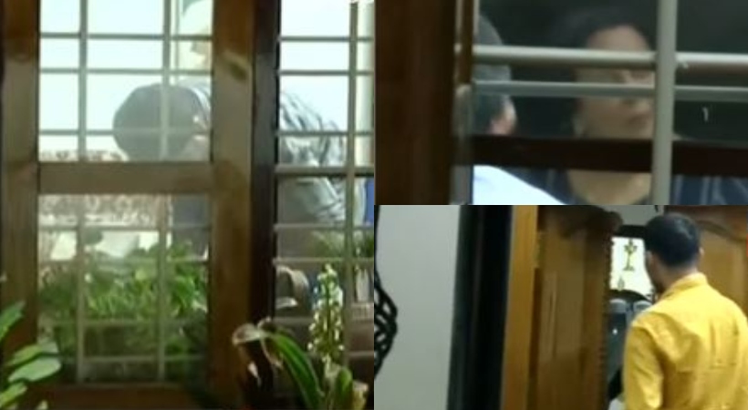 ED Income Tax Department raids in TVM DCC Secretary's house