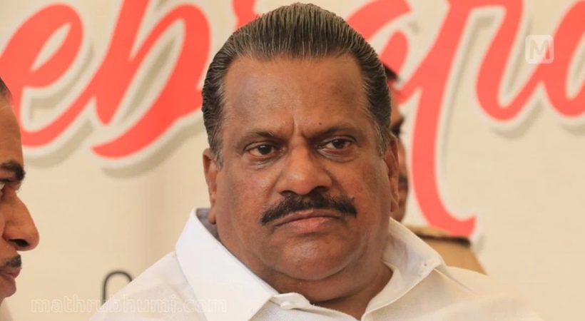 LDF convener EP Jayarajan